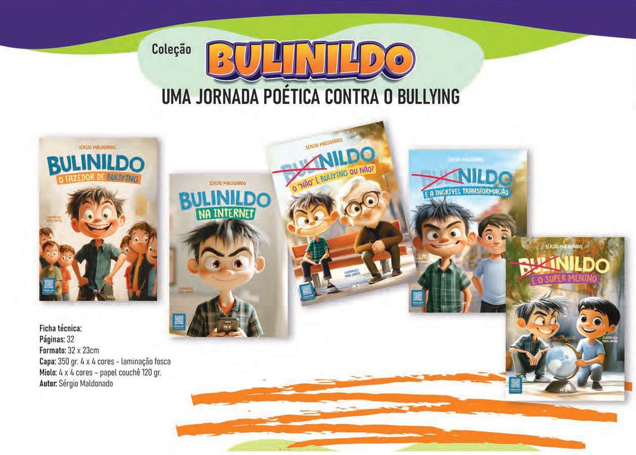 Coleção Bulinildo — uma jornada poética contra o bullying