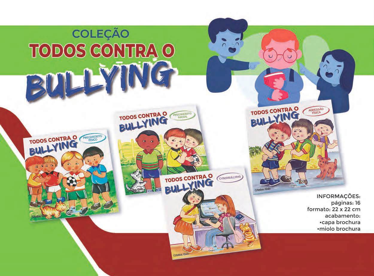 Coleção Todos Contra o Bullying — 4 títulos ilustrados